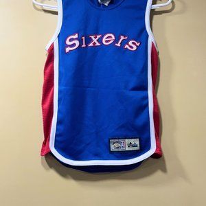 NBA SIXERS Majestic Hardwood Classic Vintage Jersey  NEW With Tags
